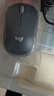 罗技（Logitech）M185鼠标 无线鼠标 办公鼠标 对称鼠标 黑色灰边 带无线2.4G接收器 实拍图