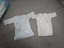 全棉时代婴儿衣服新生儿和尚服春夏四季连体服宝宝睡衣【专供款】蓝白59码 实拍图