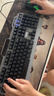 联想（Lenovo）有线游戏键鼠套装PW41 发光七彩呼吸灯 金属面板 吃鸡电竞键盘鼠标套装男生 台式机笔记本 黑 实拍图