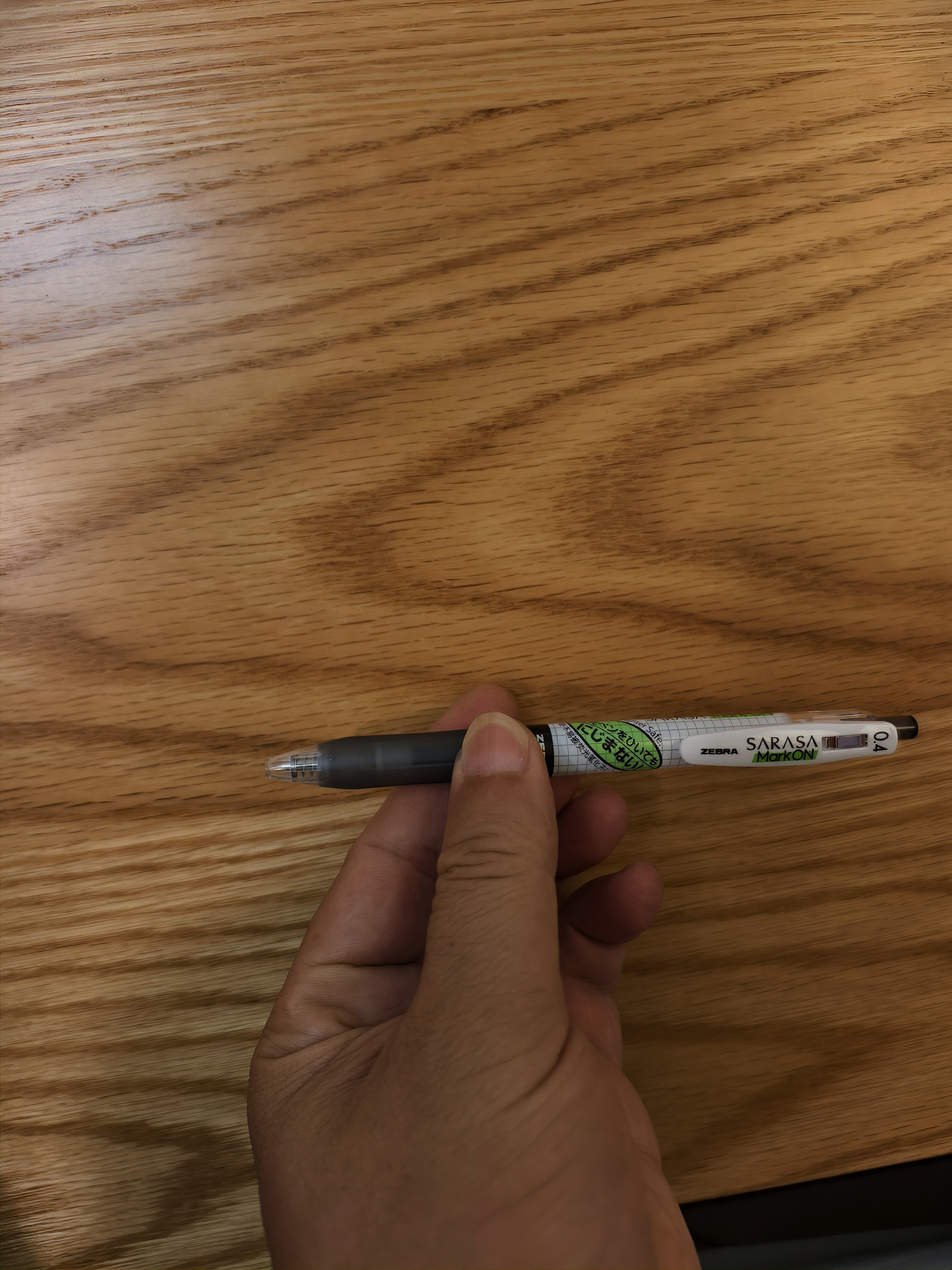斑马牌（ZEBRA）学霸系列中性笔 0.4mm子弹头按压签字笔 学生用刷题笔标注笔 JJS77 黑色 12支装 实拍图