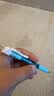 派通（Pentel ）BLN105按动蓝色中性笔高颜值0.5mm签字笔商务学生速干水笔水性笔文具 天蓝杆黑芯5支装 实拍图