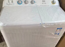 海尔（Haier）半自动双桶双缸洗衣机 12KG大容量  强力去污洗大件 一级能效家电国家补贴以旧换新 XPB120-81D2 实拍图