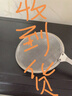不锈钢漏勺过滤网筛极细家用滤油勺厨房油渣勺打沫勺一体成型 食品级不锈钢 小号【强厚升級+超密过滤】 实拍图