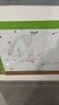 齐富60*90cm白板贴墙磁性家用可移除不伤墙自粘涂鸦墙面磁吸画板儿童小黑板贴墙画画教学可擦软白板 实拍图