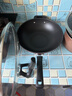 美的（Midea）不粘锅炒锅优钛炒锅平底煎炒锅32cm可立盖仿生荷叶不粘燃磁通用 实拍图
