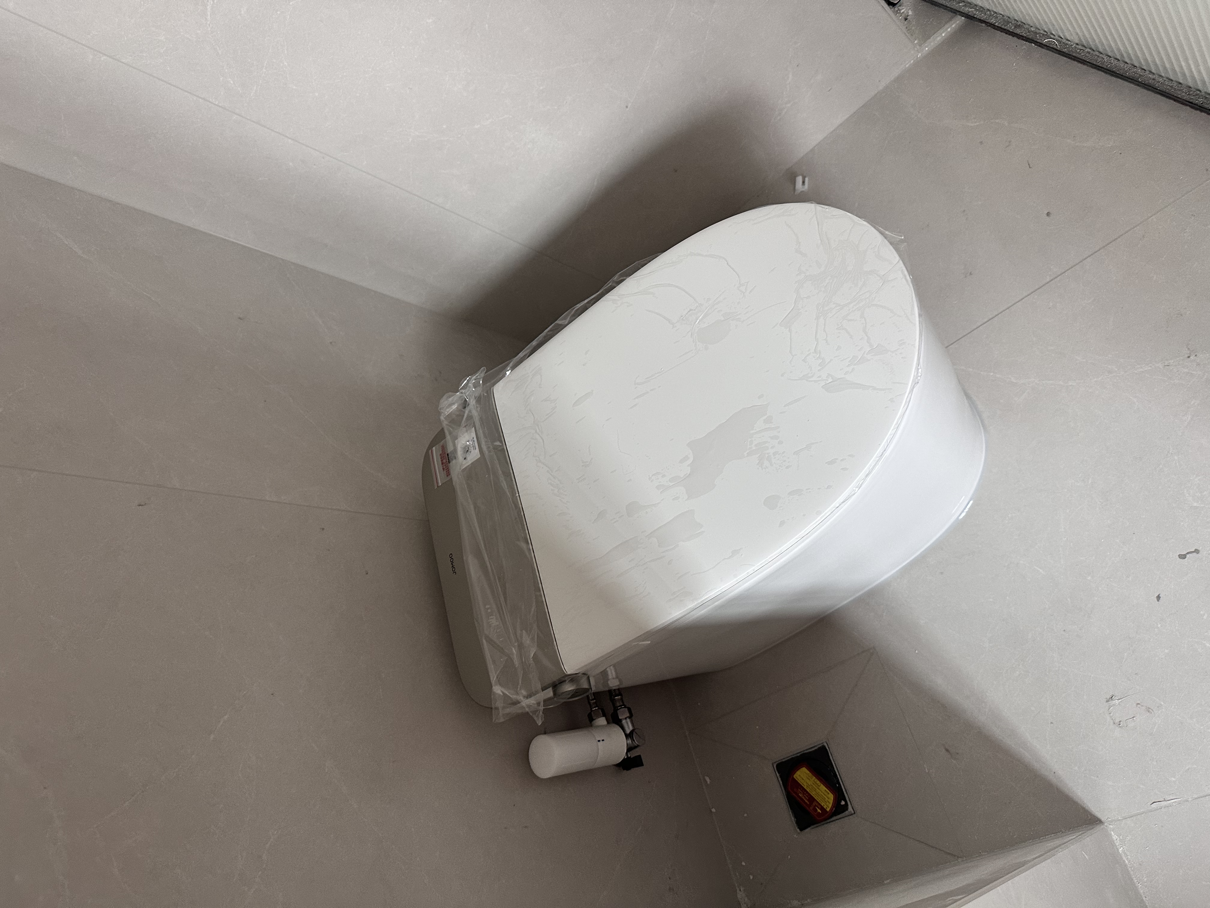 九牧（JOMOO）京东联合智能马桶静音小金刚2.0感应翻盖防溅泡沫盾ZS770P-S1-305 实拍图