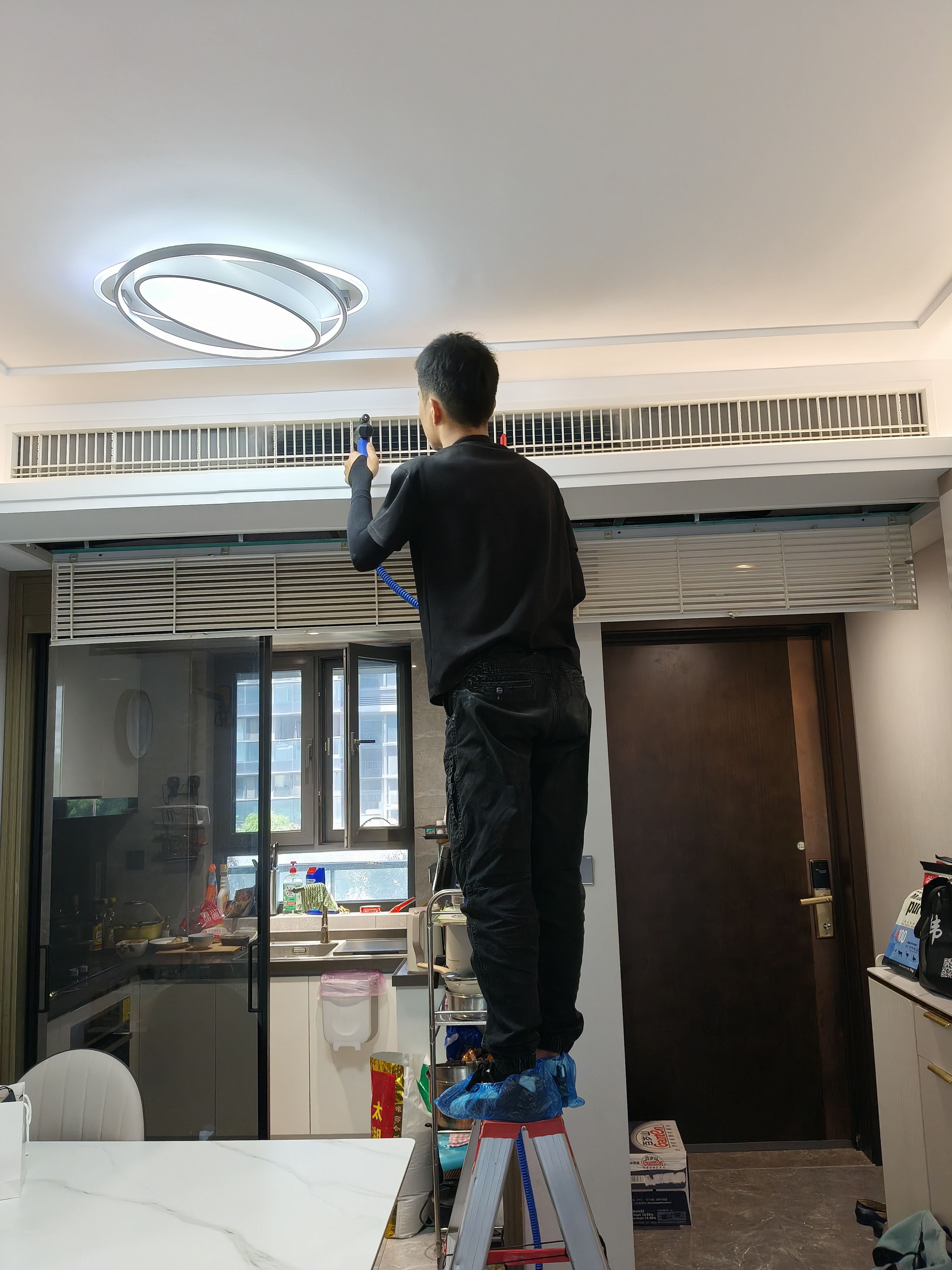 京东家政清洗 中央空调4组全拆洗（进+出风口）家电清洗上门服务 实拍图