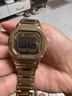 卡西欧（CASIO）G-SHOCK GMW-B5000卡西欧小方块运动手表防水手表 【礼物】 GMW-B5000GD-9PRN太阳能 实拍图
