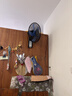 美的（Midea）【五叶飓风】工业遥控壁扇/挂壁式商居两用金属扇120°广角摇头定时电风扇工厂通风吊扇 FW40-11AR 实拍图