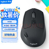 罗技（Logitech）M720 鼠标 无线蓝牙鼠标 办公鼠标 右手鼠标 大手鼠标 优联 黑色 带无线2.4G接收器 实拍图