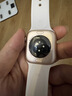 【京东健康关爱版】Apple/苹果Watch S11智能手表GPS款42毫米玫瑰金色铝表壳淡桃粉色运动表带S/M 实拍图