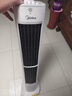 美的（Midea）【双向送风】定时塔扇/家用电风扇/大风力无叶风扇/轻音电扇/柔风落地扇/立式摇头小风扇 ZAJ09JX 实拍图