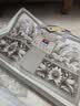 富安娜床上四件套纯棉100%全棉床单被套 双人加大床上用品 230×229cm影莎 实拍图