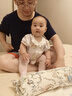 babycare纯棉短袖套头三角爬服宝宝连体衣男童女童衣服 哆咔庄园80cm 实拍图
