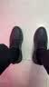 斯凯奇（Skechers）闪穿商务鞋休闲鞋男士秋冬季一脚蹬德比鞋通勤工作鞋 实拍图
