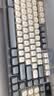惠普（HP）K500F机械手感有线键盘 静音多功能旋钮办公游戏台式电脑笔记本通用 灰白色 实拍图