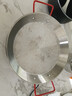 onlycook不锈钢盘子菜盘 家用小吃盘双耳盘 干锅海鲜盘电磁炉可用 28cm 实拍图