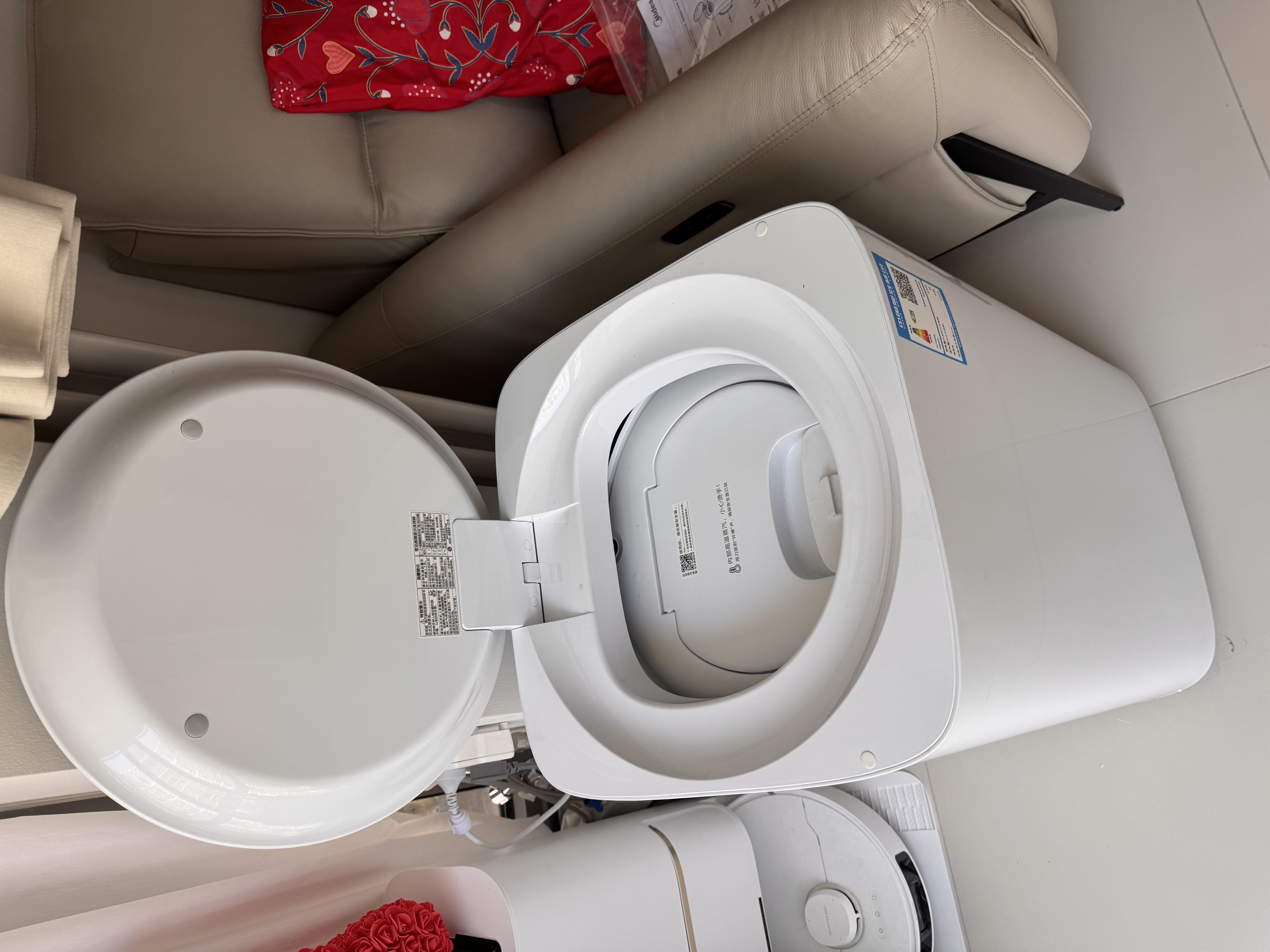 美的（Midea）波轮洗衣机全自动 3KG 迷你内衣婴儿洗 高温煮洗 除菌螨 MB30VH36E 以旧换新 京东自营 实拍图