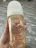 贝亲（Pigeon）自然离乳PPSU重力球吸管奶瓶 双把手240mL6月+(附带6月+12月奶嘴) 实拍图