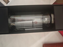 希诺抗菌玻璃杯双层防烫办公车载水杯男高档泡茶杯子XN-9303 360mL 实拍图