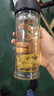 富光双层玻璃杯水杯子茶水分离泡茶杯男女士高颜值加厚杯底500ml 实拍图