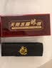 原石记（YUANSHIJI） 天然水晶眼镜石头眼镜男士东海原石高档清凉养眼中老年石头镜 东海原石 枪色镜架 中茶色镜片 实拍图