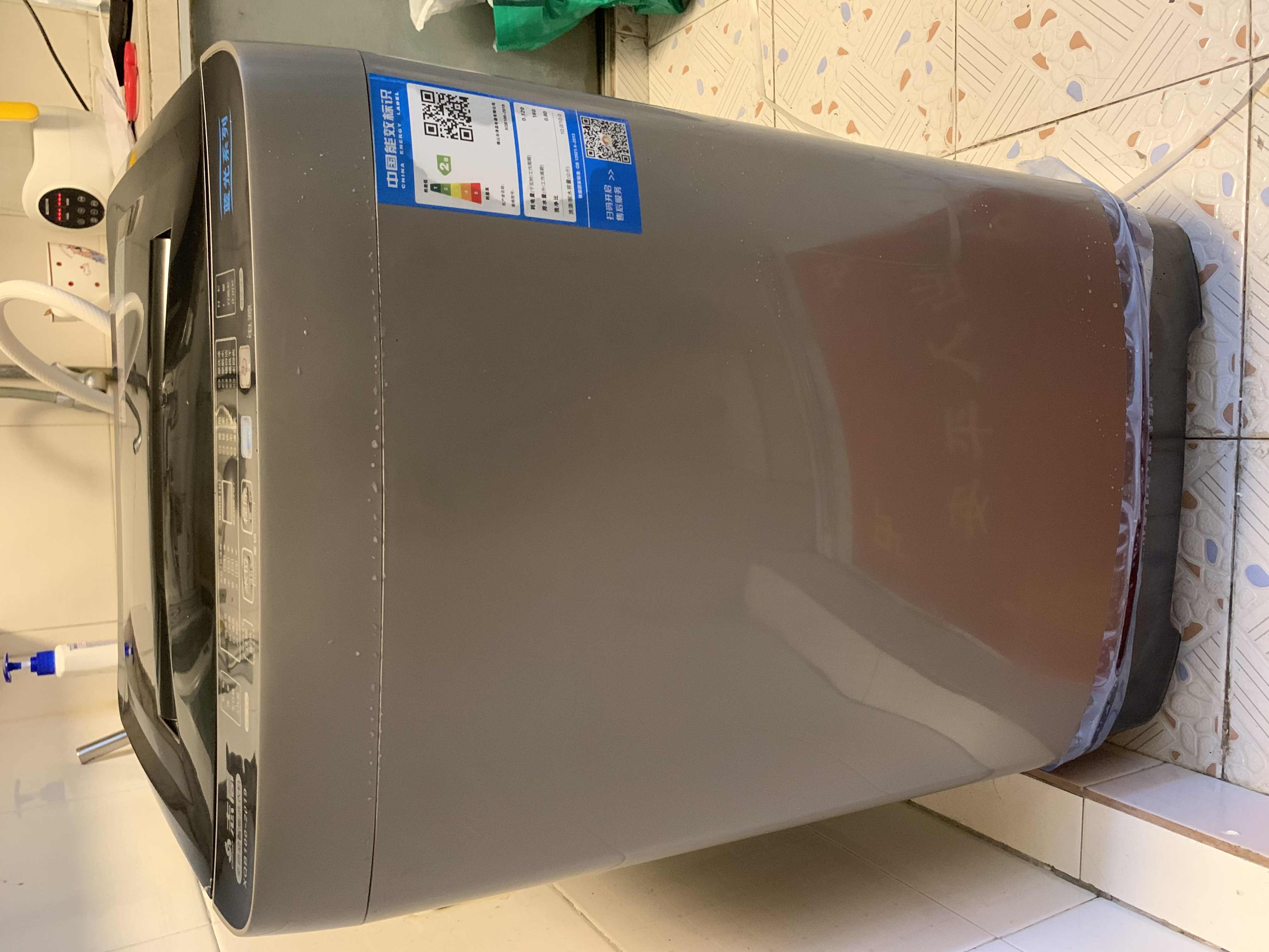 志高（CHIGO）全自动洗衣机 家用小型波轮 洗脱一体机大容量 公寓宿舍出租房 咖啡金 波轮 10kg 【蓝光洗护+风干洁桶+强电机】 实拍图