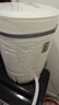 VCJ洗衣机半全自动迷你洗衣机小型洗脱一体小型家用母婴内衣裤洗袜子神器儿童单身人宿舍出租房 新4.5KG【立体水洗去污*定时降噪快洗】珍珠白 实拍图