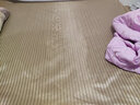 雅鹿夏季冰丝凉席可机水洗竹席藤草夏天折叠软席子床单床笠宿舍三件套 抗菌冰凉席-棕 150x200cm单床席 实拍图
