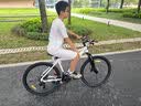 喜德盛（xds）山地自行车26款旭日310铝合金车架21速通勤成人单车 象牙白17 实拍图