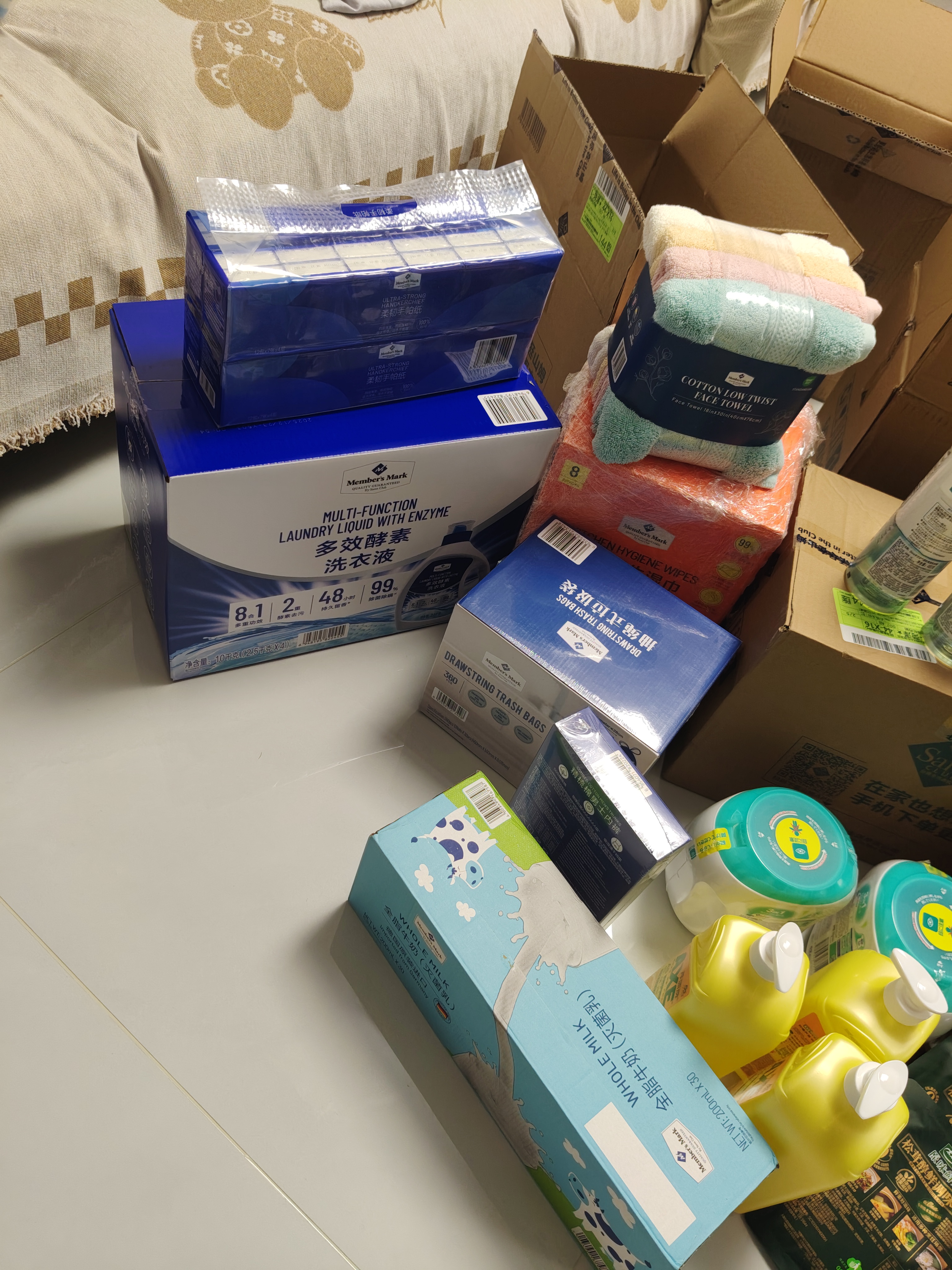 不倒翁 韩国进口 小麦面条 1.5kg 1.5kg*1袋 实拍图