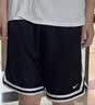 耐克（NIKE）男子夏季篮球无内衬短裤8英寸 透气速干高弹FN2652-010 黑 2XL 实拍图