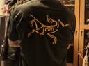 ARC'TERYX始祖鸟 MOTUS CREW ARC'WORD SS 男子 运动短袖T恤 BLACK HEATHER/黑灰色 L 实拍图