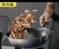 炊大皇炒锅304不锈钢有钛炒菜锅煎锅平底不粘炒锅32cm 可立可视盖不挑灶 实拍图