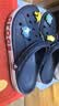 卡骆驰（CROCS）贝雅卡骆班洞洞鞋|205089 深蓝/辣椒红-4CC   43 (270mm)   实拍图
