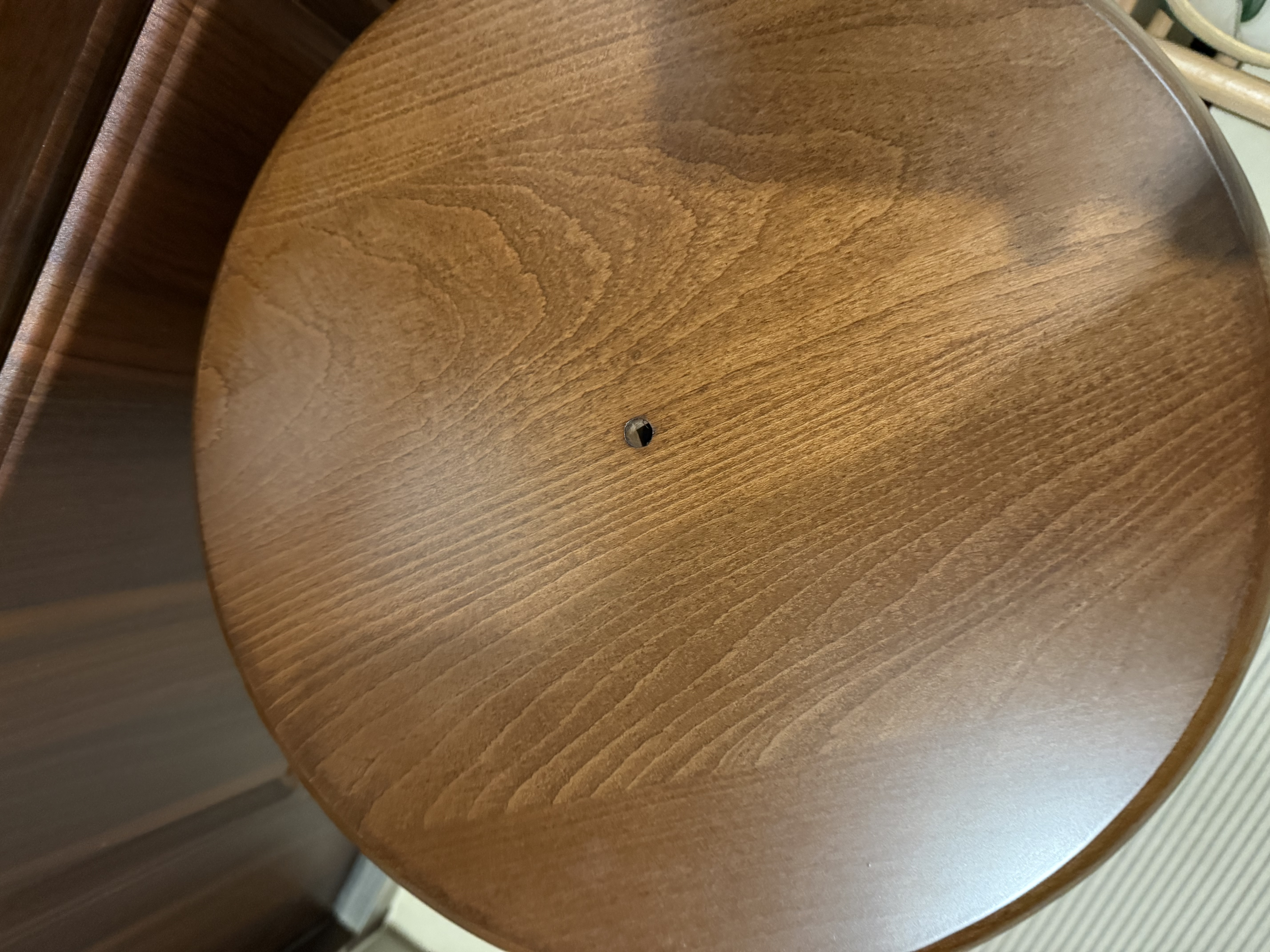 源氏木语实木挂衣架现代简约衣帽架=卧室落地衣架(胡桃色)0.38米挂衣架 实拍图