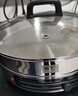 利仁（Liven）电饼铛电煎锅家庭用304不锈钢0涂层电饼档32cm加大55mm加深三明治早餐机DJG-J3255 实拍图