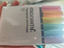 慕那美（monami）荧光笔学生用做笔记神器彩色记号笔标记划重点不掉色 淡色系6色套装06021Z06-P 实拍图