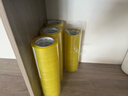 得力(deli)高品质透明黄封箱胶带打包 60mm*100y*48μm  24卷整箱装 封箱器 办公用品 JD420 实拍图