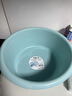 茶花 塑料盆39cm大号洗脸盆子洗衣服内裤盆成人儿童洗脚清洁盆 实拍图