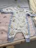威尔贝鲁【吸湿排汗】婴幼儿童睡袋1-3岁宝宝前6后4睡衣亲肤春秋 云端蓝L 实拍图