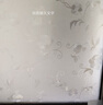 安贝易窗户纸静电磨砂玻璃贴膜玻璃窗防窥膜移门卧室宿舍卫生间防晒加厚 3D彩绘蔓茶花（不透明度高） 70厘米宽X2米长 实拍图
