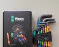 维拉（WERA）内六角扳手套装加长进口球头平头梅花短款扳手德国自行车维修工具 950彩色短款内六角【9件】05133164001 实拍图