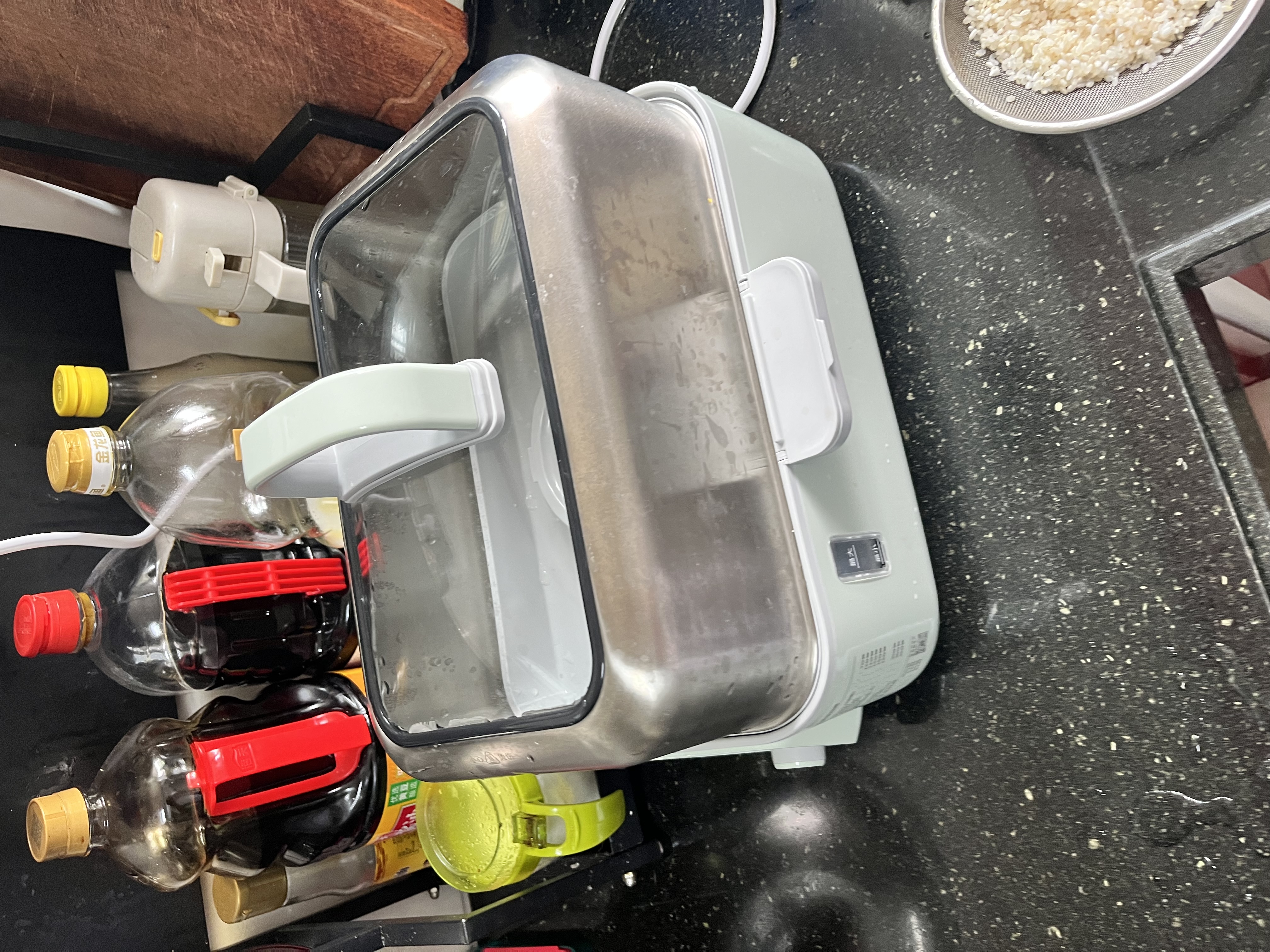 北鼎（Buydeem）电蒸锅蒸锅多功能锅蒸炖一体定时保温家用大容量二层婴儿适用（G5541+陶瓷大炖盅+猪猪盒*2） 实拍图