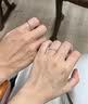 柯芙尼 莫比乌斯环情侣戒指女男2026款高级感对戒情人节生日礼物送女友 实拍图