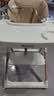 爱瑞宝（ARICARE）宝宝餐椅可折叠0-6岁婴儿餐椅家用儿童餐桌婴儿吃饭安全成长座椅 【升级加宽款】白金款全配 62*42*33cm 实拍图