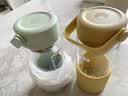 北鼎（Buydeem）泡茶随手杯 茶水分离高颜值水杯家用耐高温玻璃户外便携杯 钛茶篮 实拍图