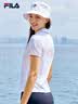 FILA 斐乐官方领航POLO短袖T恤女2026夏凉感透气商务休闲针织POLO衫 实拍图