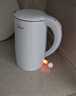 美的（Midea）电热水壶烧水壶 2L大容量泡茶 304不锈钢0涂层 1800W快速加热MK-SH20M320 实拍图