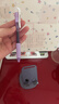 派通（Pentel ）【热门商品】BLN105按动黑色中性笔高颜值0.5mm签字笔商务学生速干水笔水性笔文具 紫杆黑芯单支装 实拍图